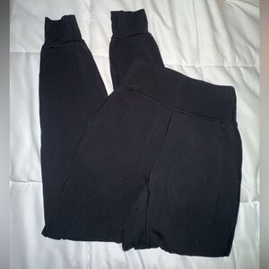 Lululemon Black Jogger Leggings